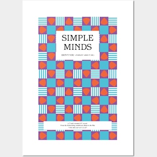 Simple Minds 'Don't You Forget About Me' Posters and Art